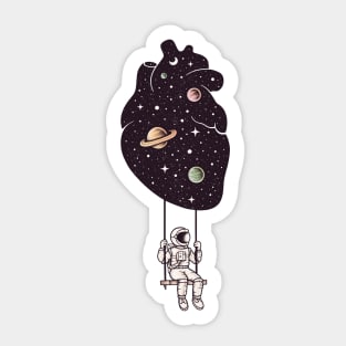 Heart full of stars Sticker